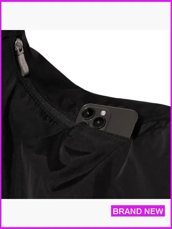 Lightweight Nylon Hobo Crossbody Bag RFID Protection Travel Purse